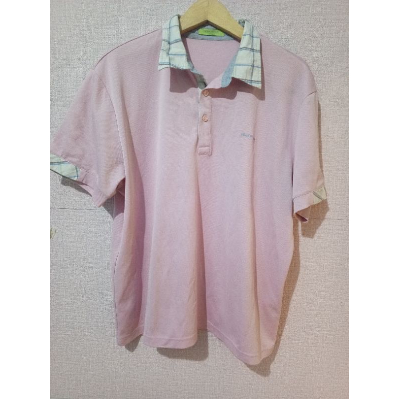 Baju kaos kerah polo lengan pendek Paul major L fit XL second