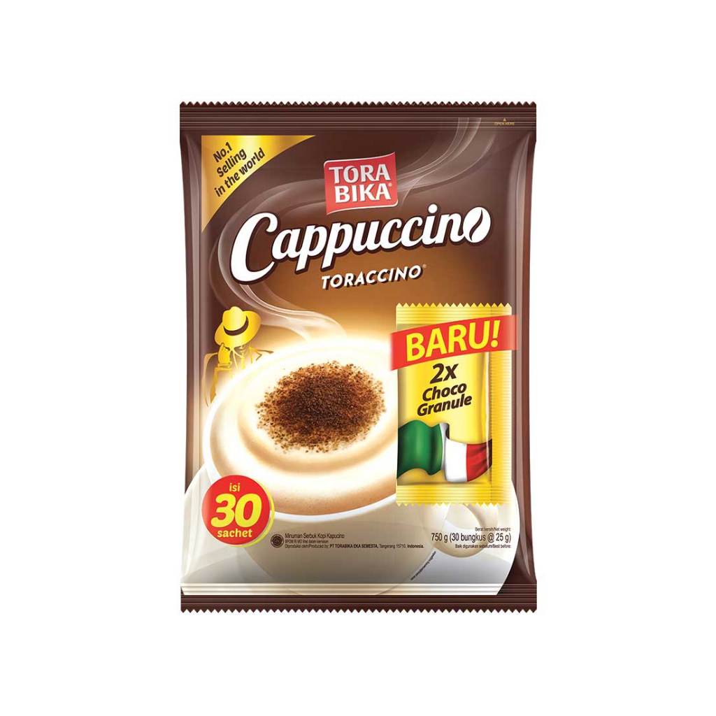 

Torabika Kopi Cappucino/Creamy Latte/Tora Susu Sachet isi 5s