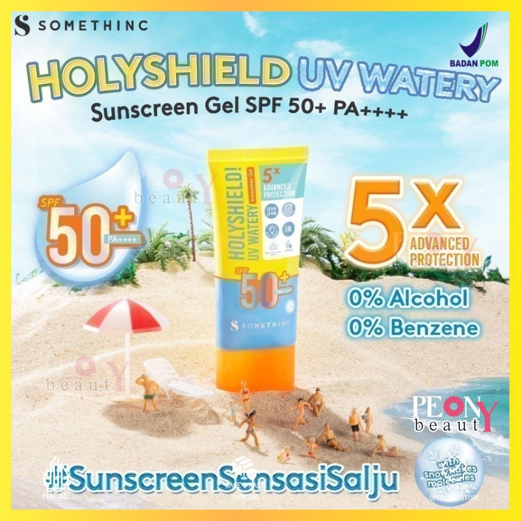 Somethinc  Holyshiled UV Watery Sunscreen Gel SPF 50PA++++ | Sunscreen Gel