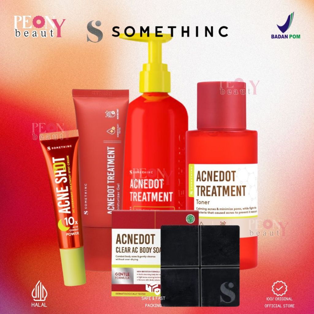 Somethinc Acnedot Treatment Low PH Cleanser | Sabun Cuci Muka Jerawat