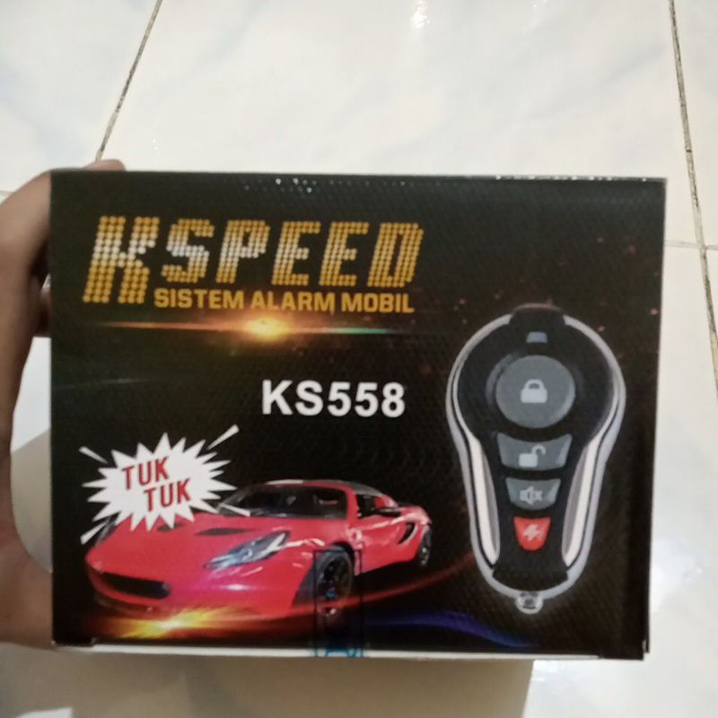 Alarm Mobil Kspeed, KS558, kunci jambu