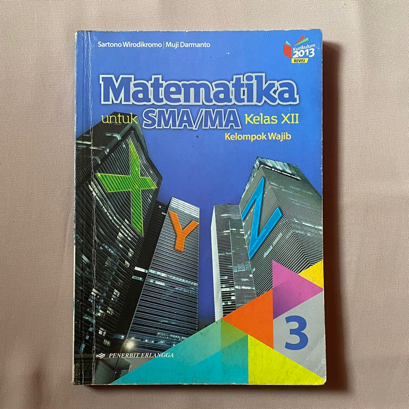 

BUKU MATEMATIKA WAJIB KELAS 12 SMA