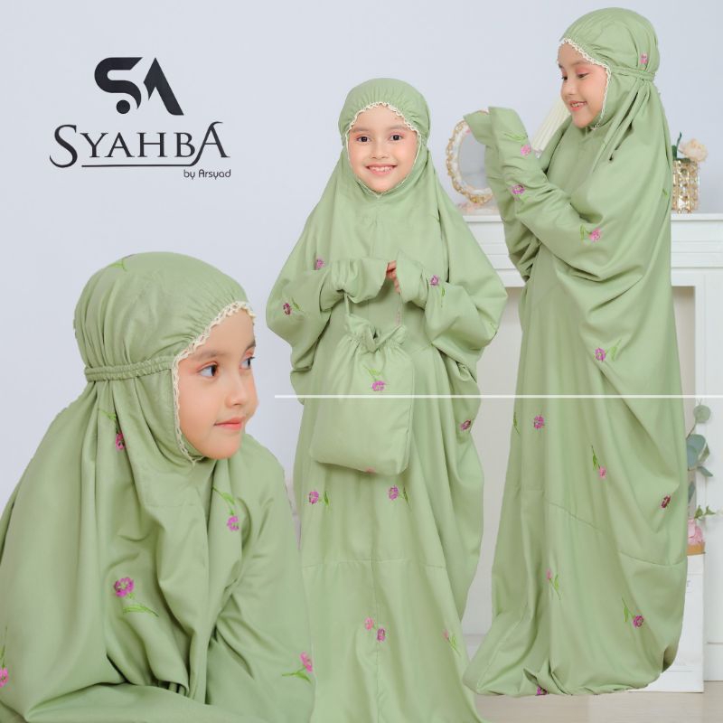 Mukena Terusan AZALEA Anak SD Remaja Bordir | Syahba
