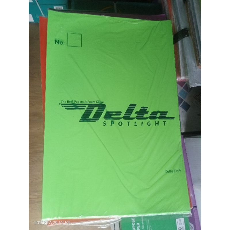 kertas asturo 40 x 60 warna hijau muda 1 pcs