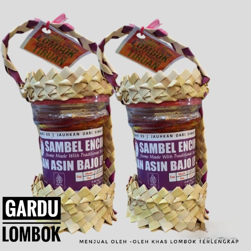 

Sambal/Sambel Encim Ikan Asin Bajo 150 gr Khas Lombok