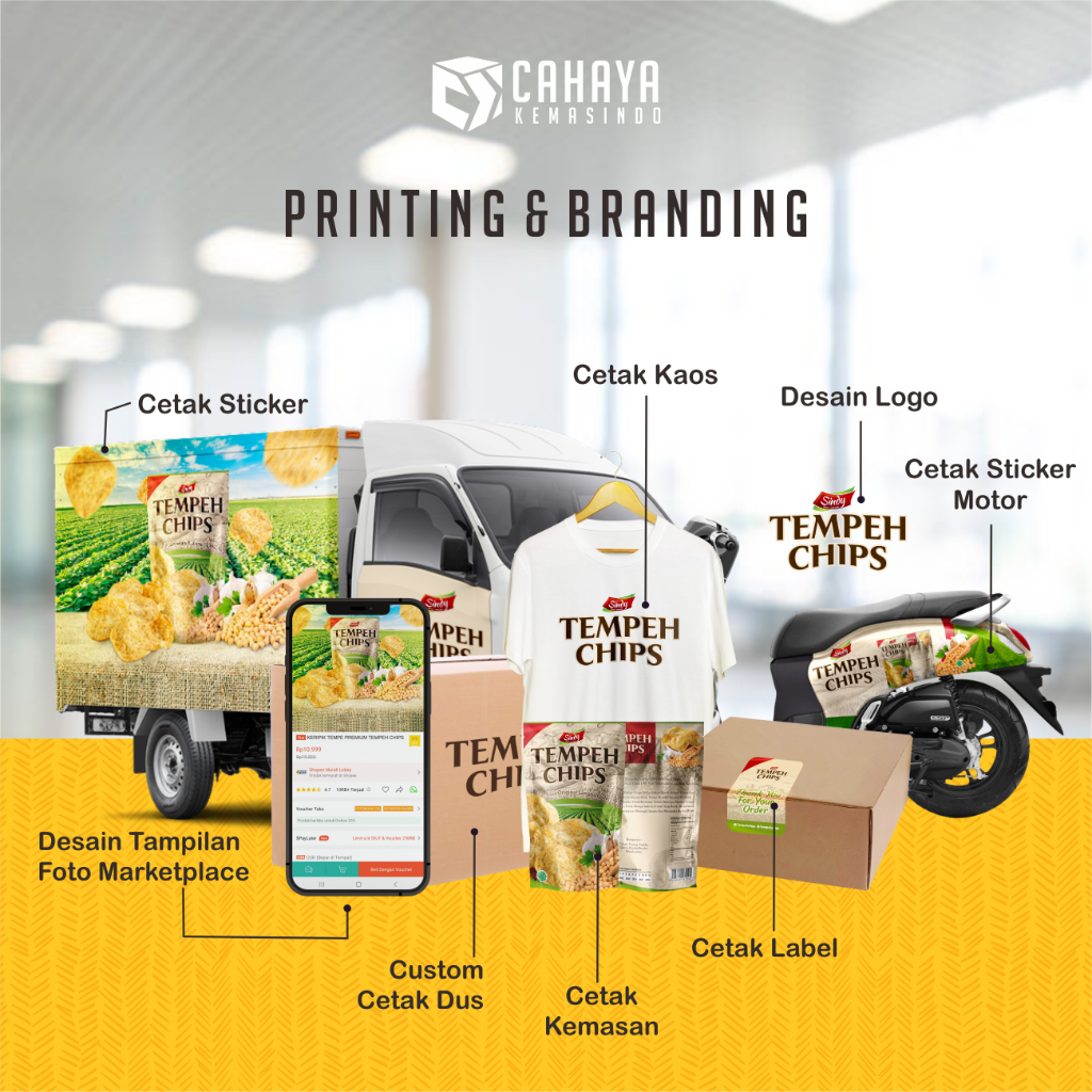 Jasa Cetak Desain Branding produk Kemasan standing pouch snack kopi makanan minuman kue kering