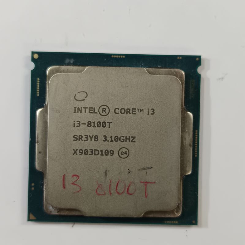 prosessor i3 8100T Intel generasi 8 procie processor 8100 T