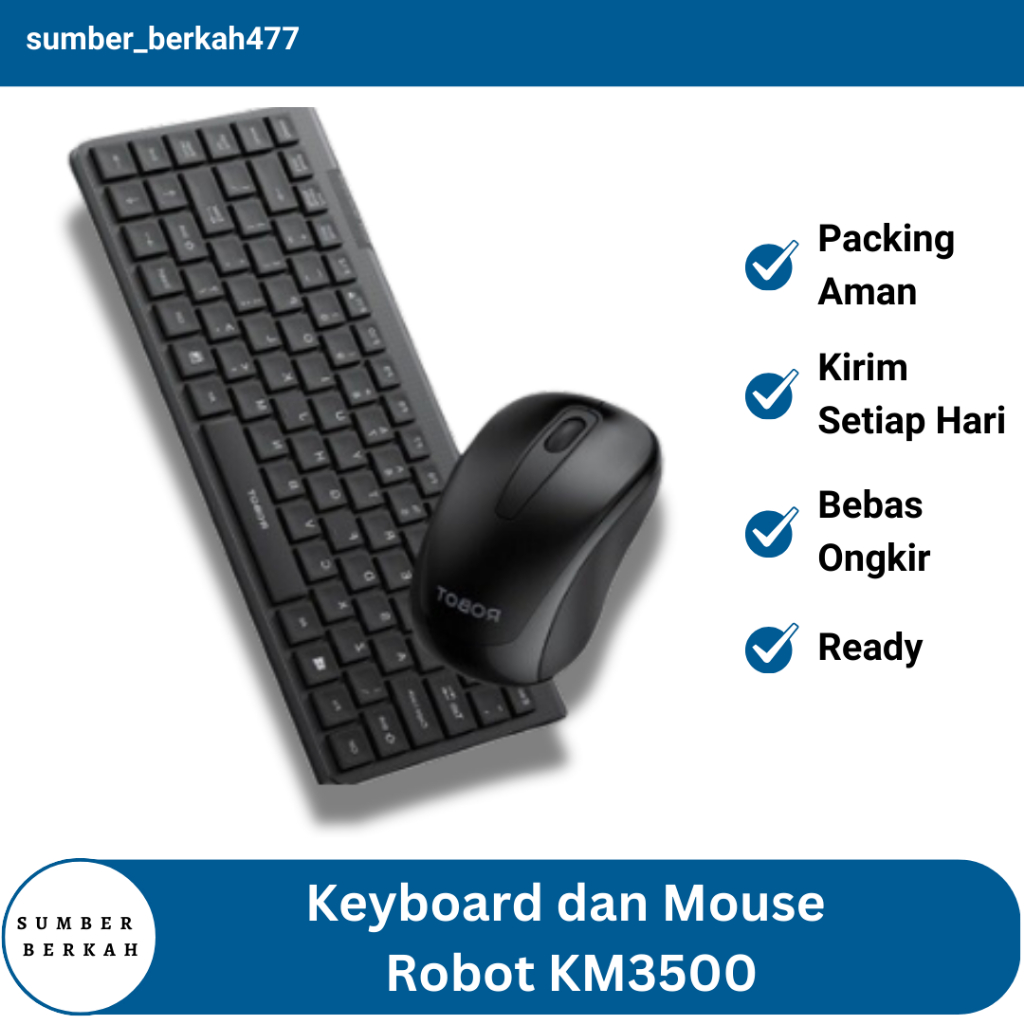 Keyboard Wireless Combo Mouse