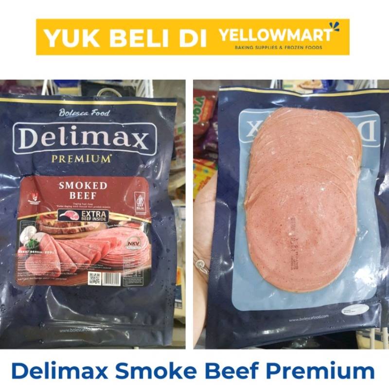 

Delimax Smoke Beef Premium Daging Sapi Olahan - 200gr/500gr