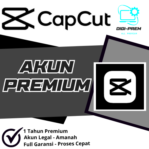 Capcut Pro 1 Tahun Bergaransi