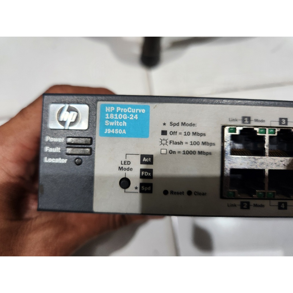 SWITCH HUB HP PROCURVE 1810G-24 SWITCH J9450A, NORMAL