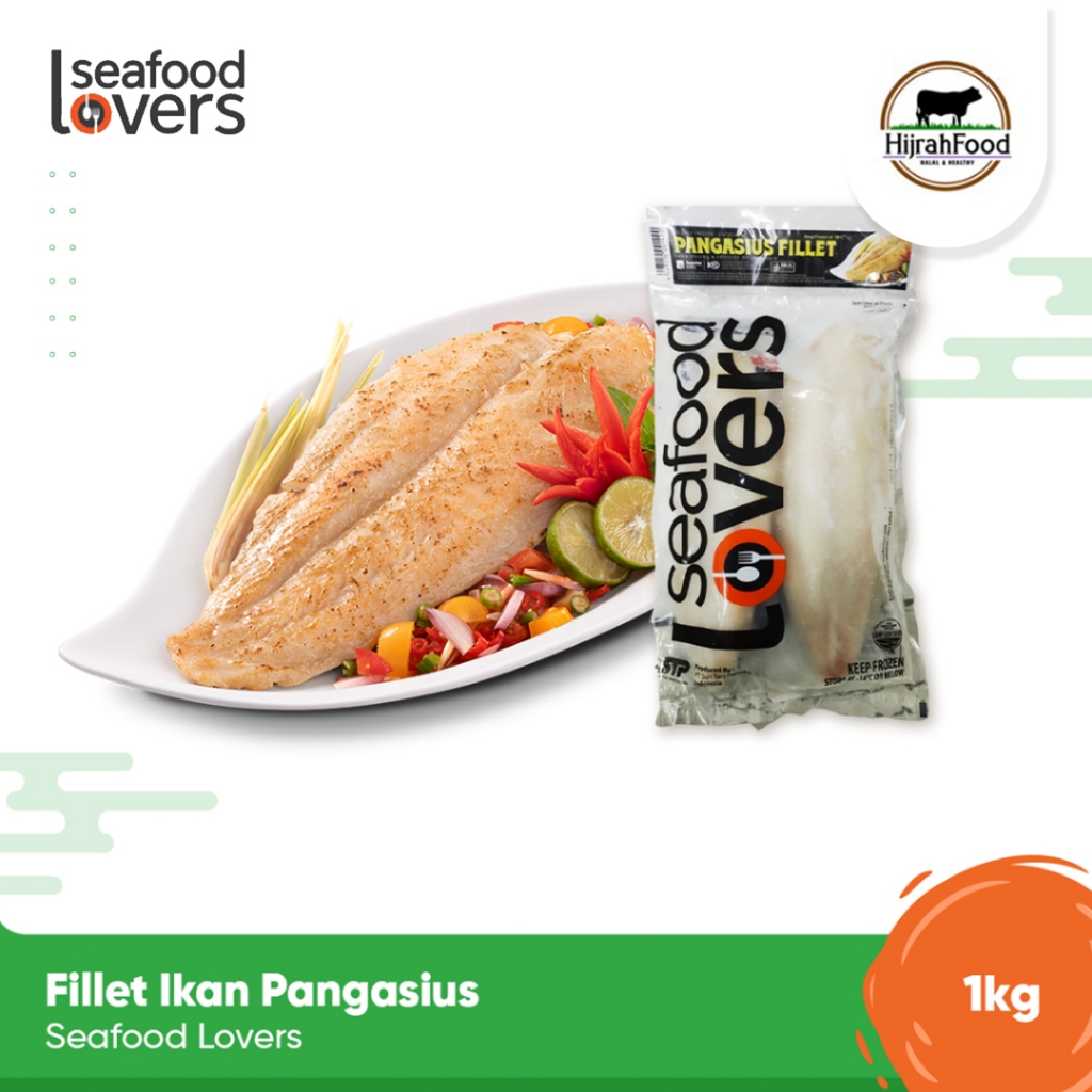

Seafood Lovers Fillet Ikan Dory Dori Frozen Patin Pangasius Fish 1 kg