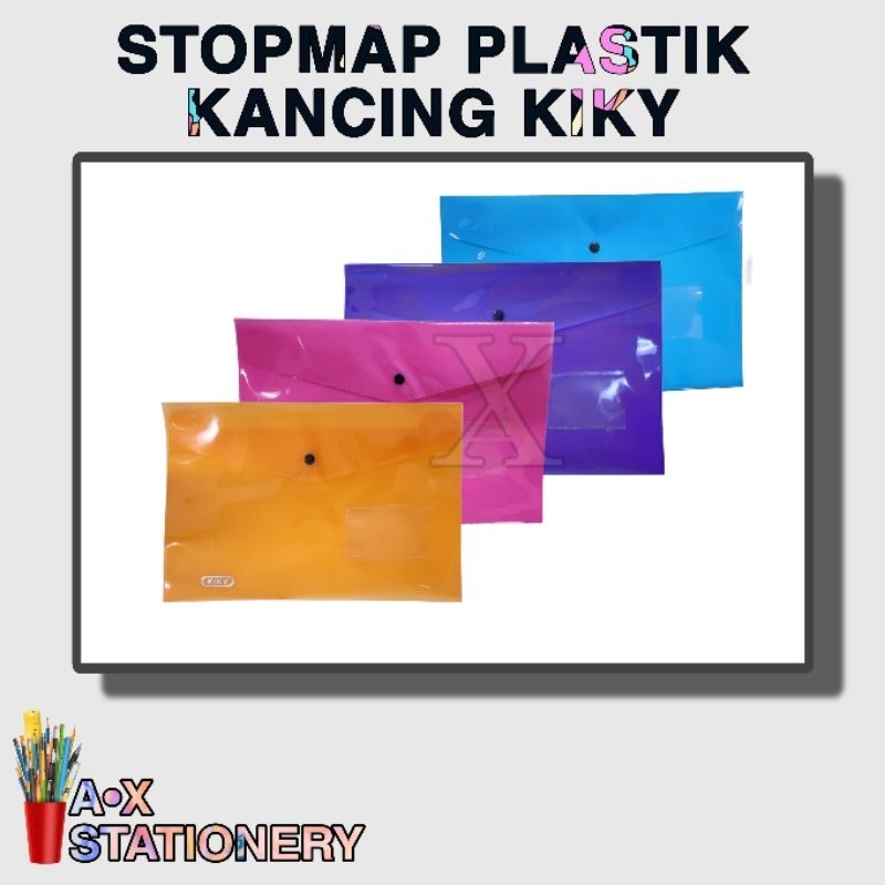 

STOPMAP PLASTIK KANCING KIKY | MAP KANCING BENING