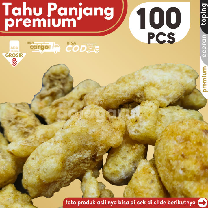 

Cuanki Stick Tahu Panjang KERITING PREMIUM isi 100pcs by Gaiagarut