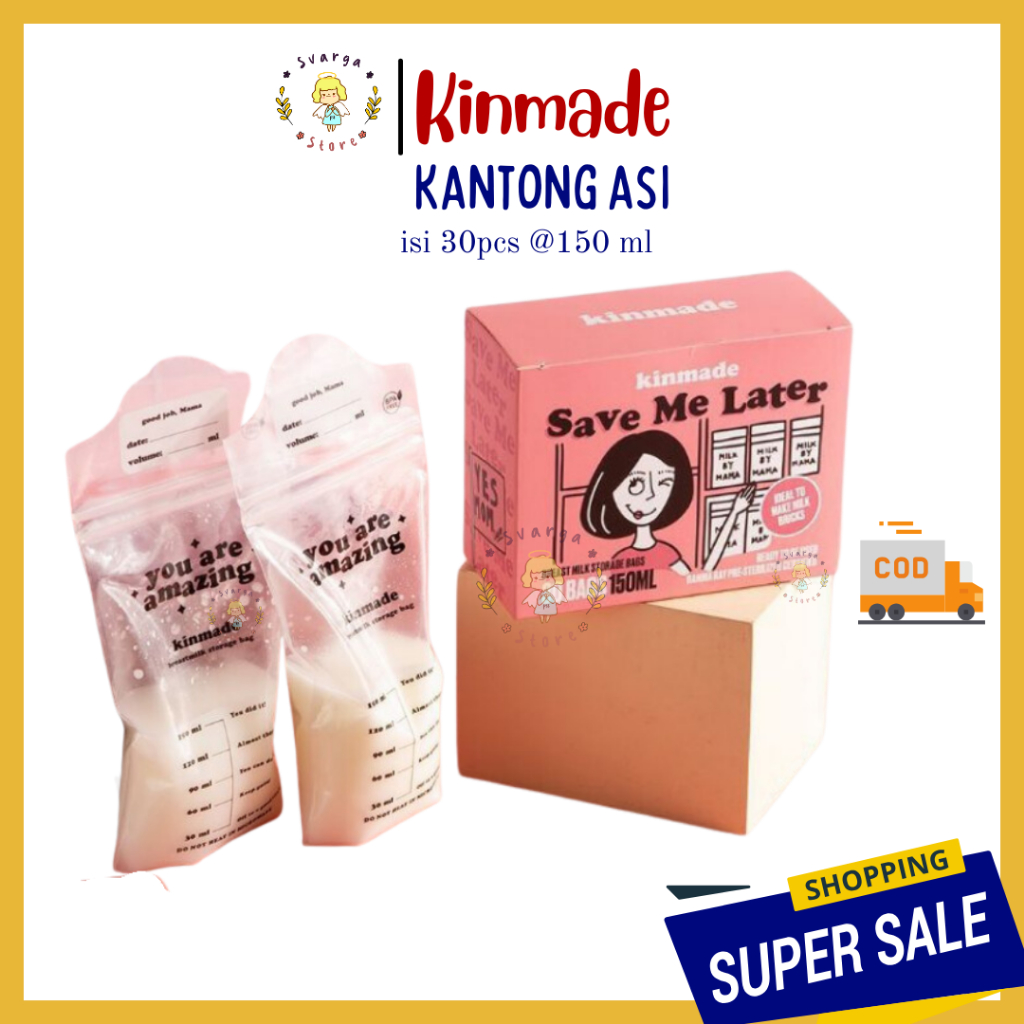 Kinmade Breastmilk Storage Bags | Kantong ASI