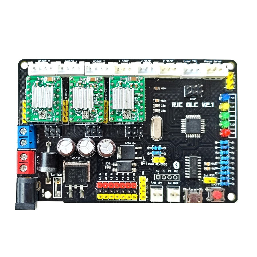 RJC DLC V2,1 CNC GBRL Controller for CNC Router Laser Cutting Engrave CNC 3018 Gerber