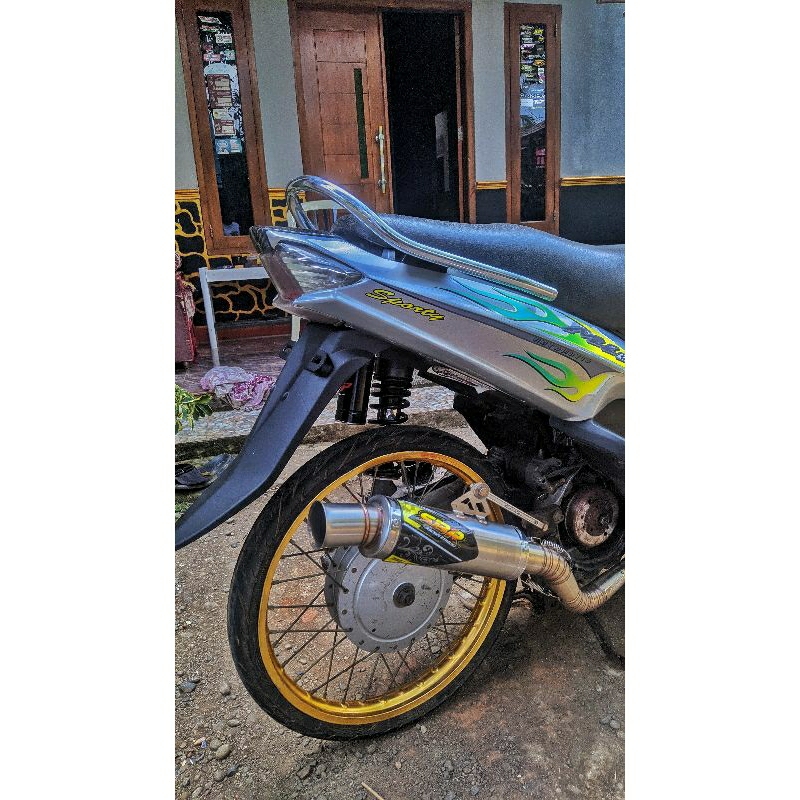 knalpot non cobra look medwick original SBR racing exhaust