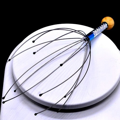 4D ALAT PIJIT KEPALA Bokoma Pijet Refleksi Garuk Kepala Tanpa Listrik Anti Pusing