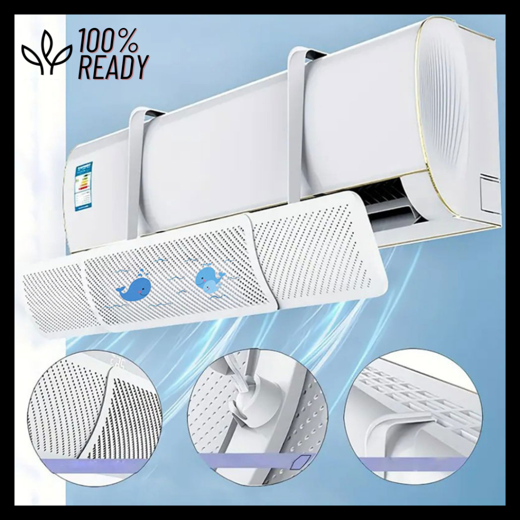 Talang AC / Cover Angin AC / Penahan Angin AC / Reflektor Udara Penahan Angin AC / Penahan Angin AC