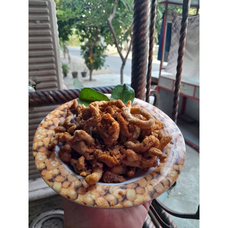 

Kripik Usus Daun Jeruk