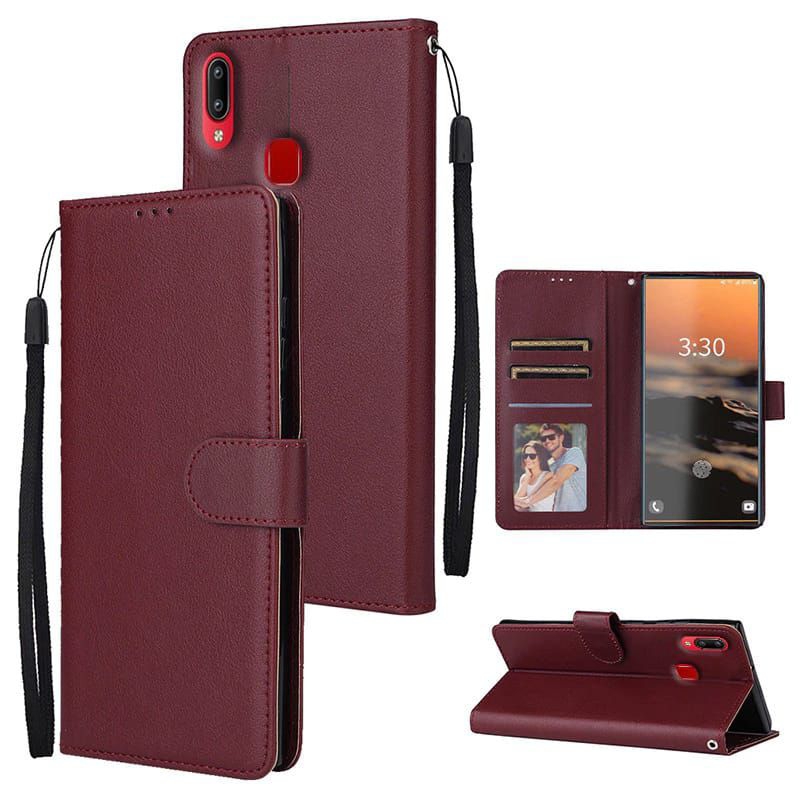 Casing Untuk Hp Vivo Y91 Vivo Y92c Vivo Y 93 Flip Cover Wallet Casing Dompet Magnet