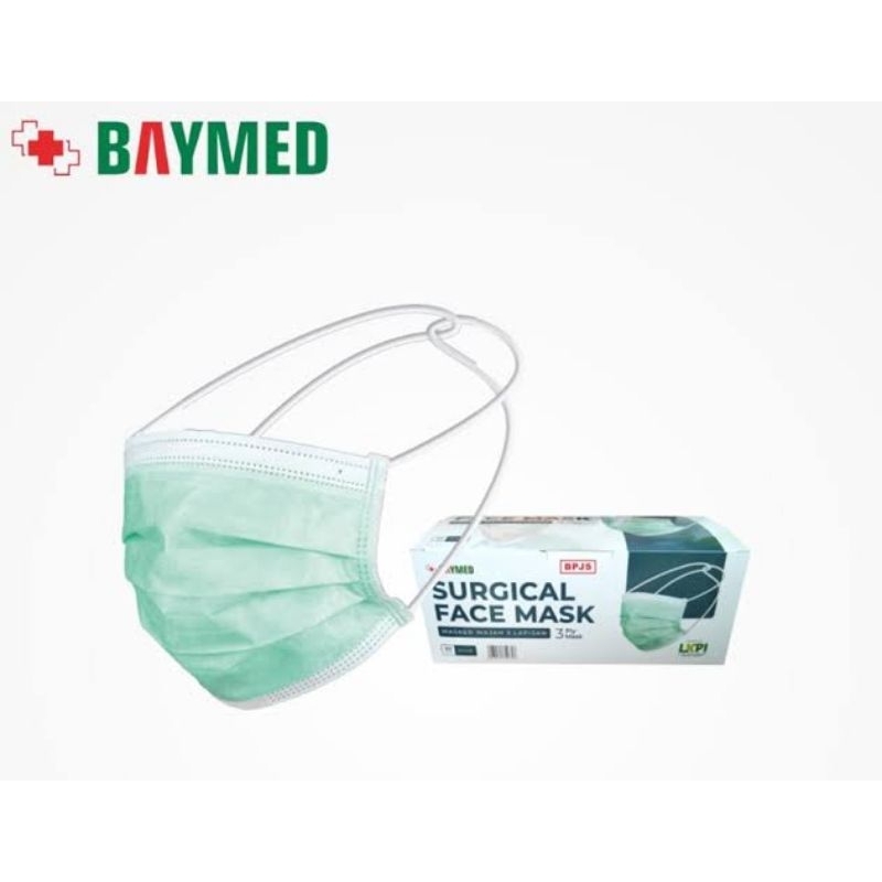 MASKER HIJAB BAYMED  isi 50