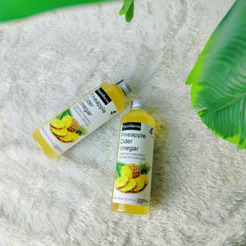 

Pineapple Cider Vinegar 250 ml| Unrefined Pineapple Vinegar With Mother | Cuka Nenas 250 ml | Herbal Medan