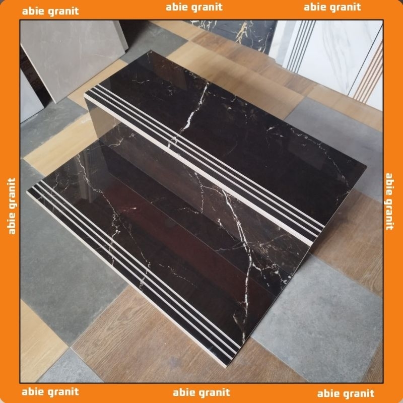 granit anak tangga 30x80 dan 20x80 busto black