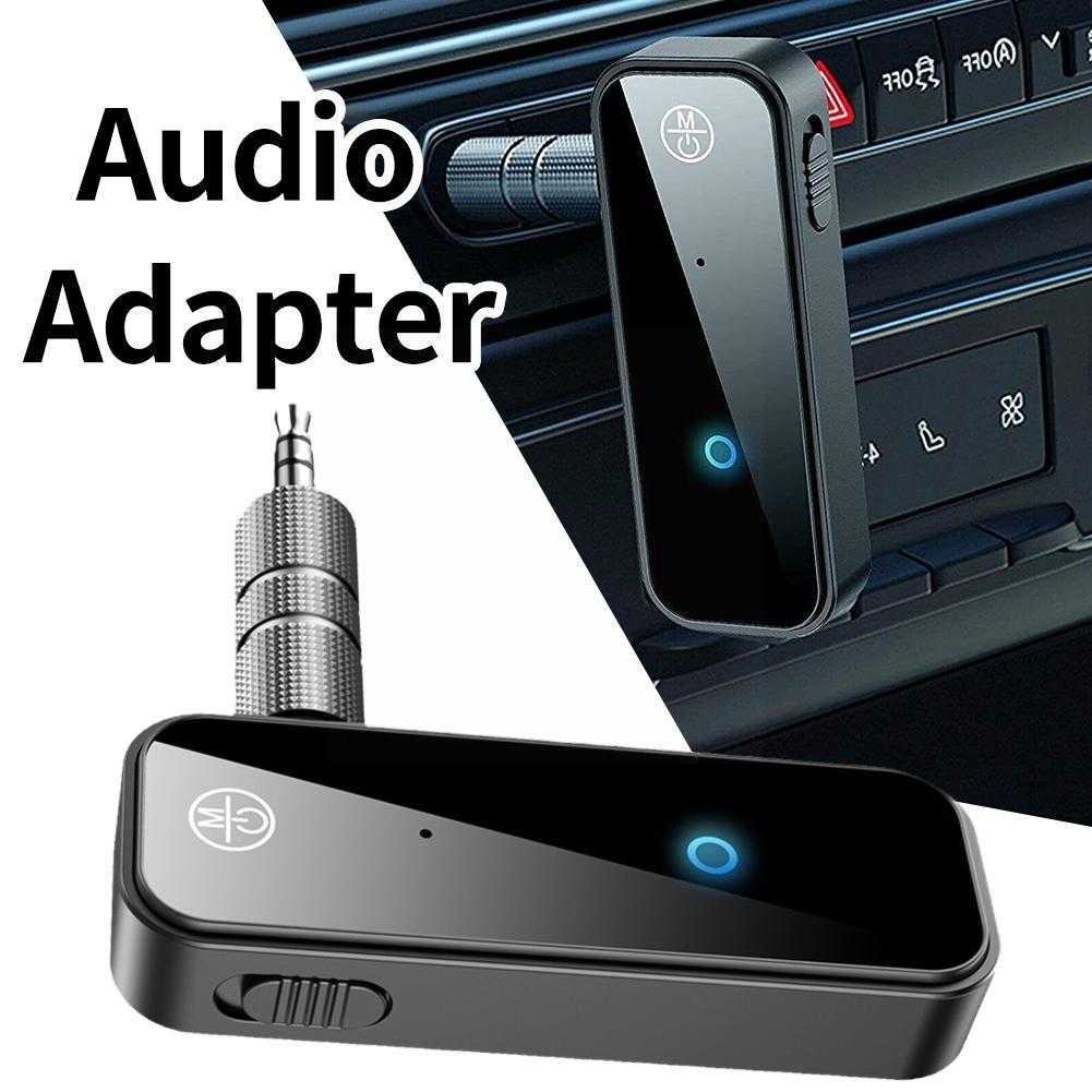 ROBOTSKY Bluetooth Audio Receiver Transmitter 2 in 1 adaptor 3.5mm AUX With Mic Untuk TV Mobil