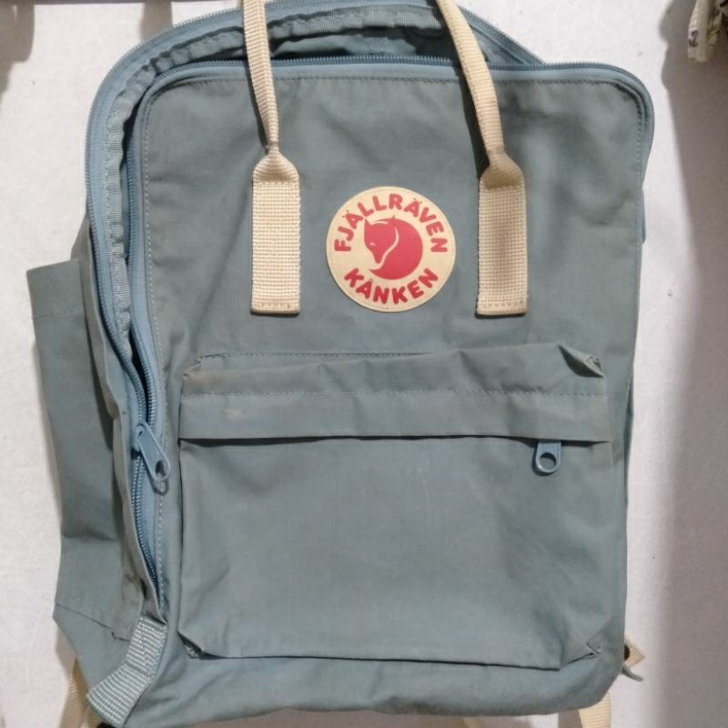 tas fjallraven kanken classic sky blue second ori rdesc