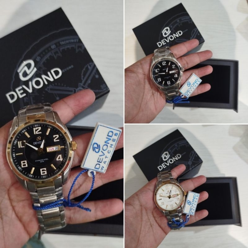 Jam Tangan Pria Devond DD-G3227 original