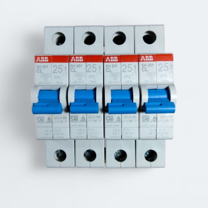 MCB ABB 25A/5500 S PLN MODIF Kelingan Rapih Orsinil Breaker Pemutus Arus Listrik