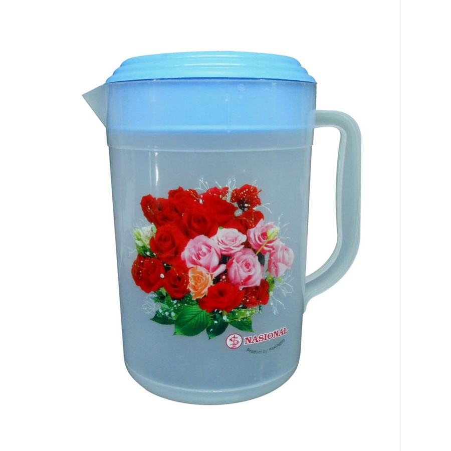 Teko Air Plastik 5 Liter Water Jug Eskan Pitcher Tempat Air Minum Ceret Tahan Panas Bening Murah Ser