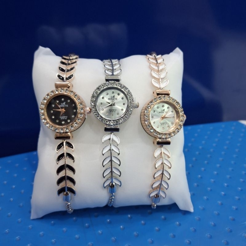 Jam Tangan Gelang Serut Wanita