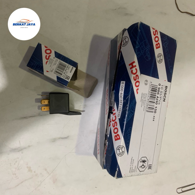 Relay 87A Kaki 5 12V/Relay Pemutus Arus