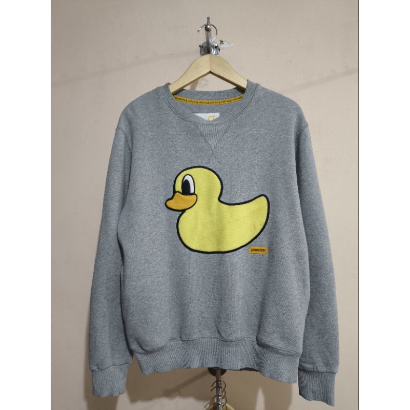 Crewneck Pancoat Duck Grey
