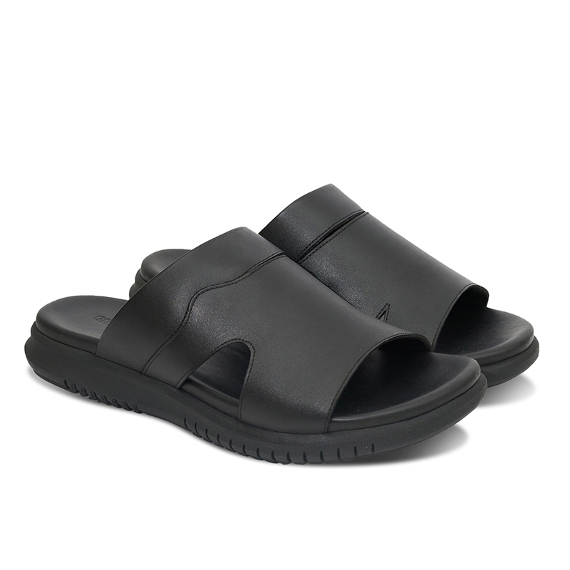 Gino Mariani Sandal Pria Anson Hitam