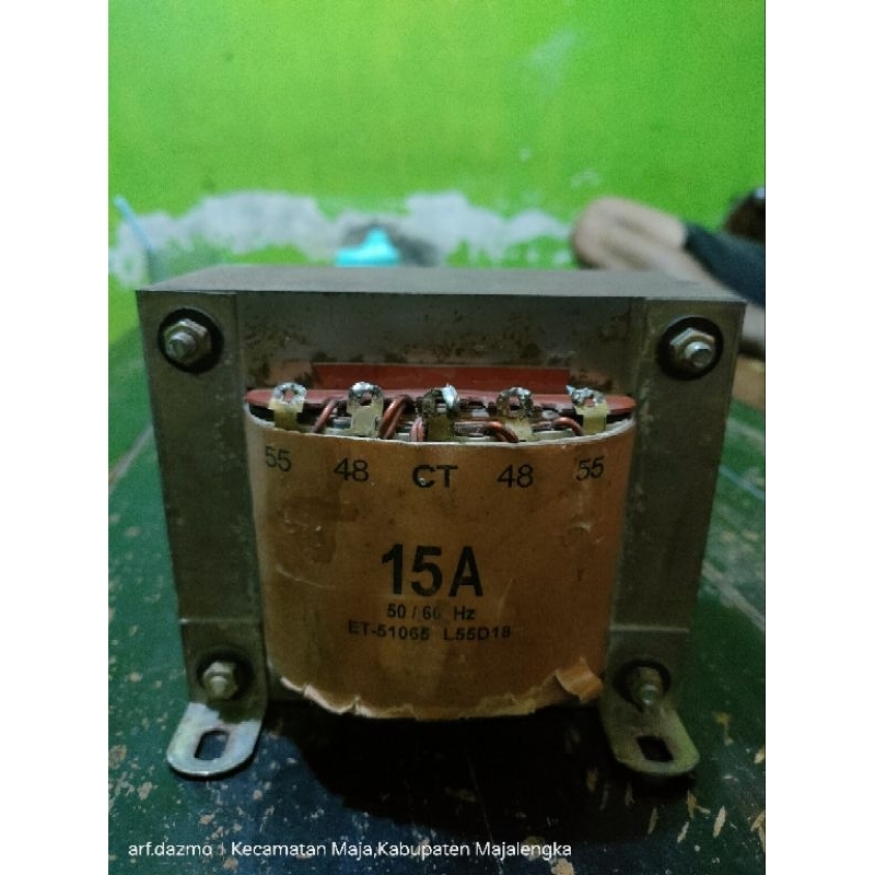 trafo era 15 ampere ct 55