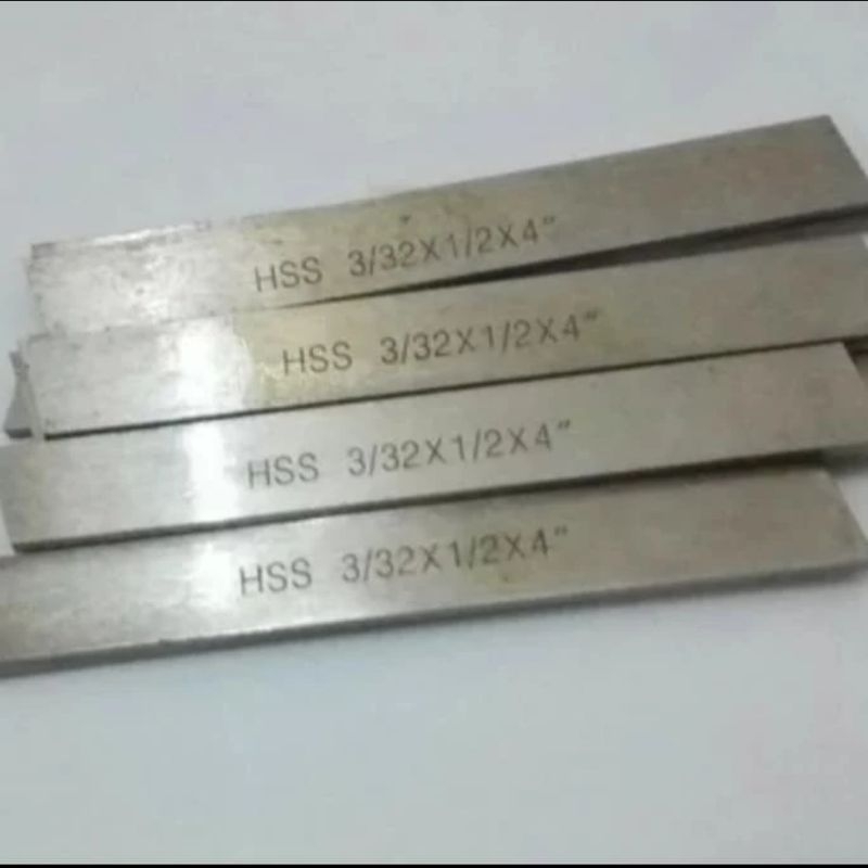 HSS Pisau Potong Mata Pahat Bubut HSS Rectangular Flat Cut Off Blade