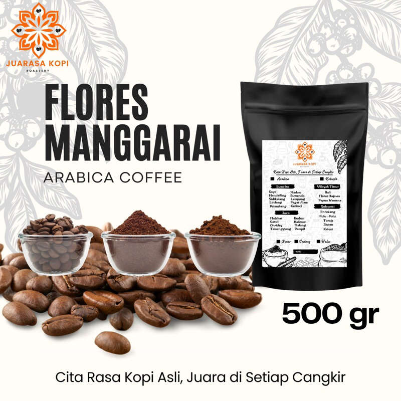 

Kopi Arabika Flores Manggarai Berat 500gram