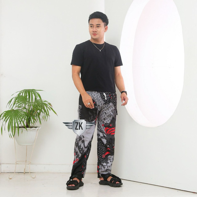 Batik Atama| Celana Panjang Pria| Celana Batik Pria| Celana Cassual| Celana Boim Batik| Celana Santa