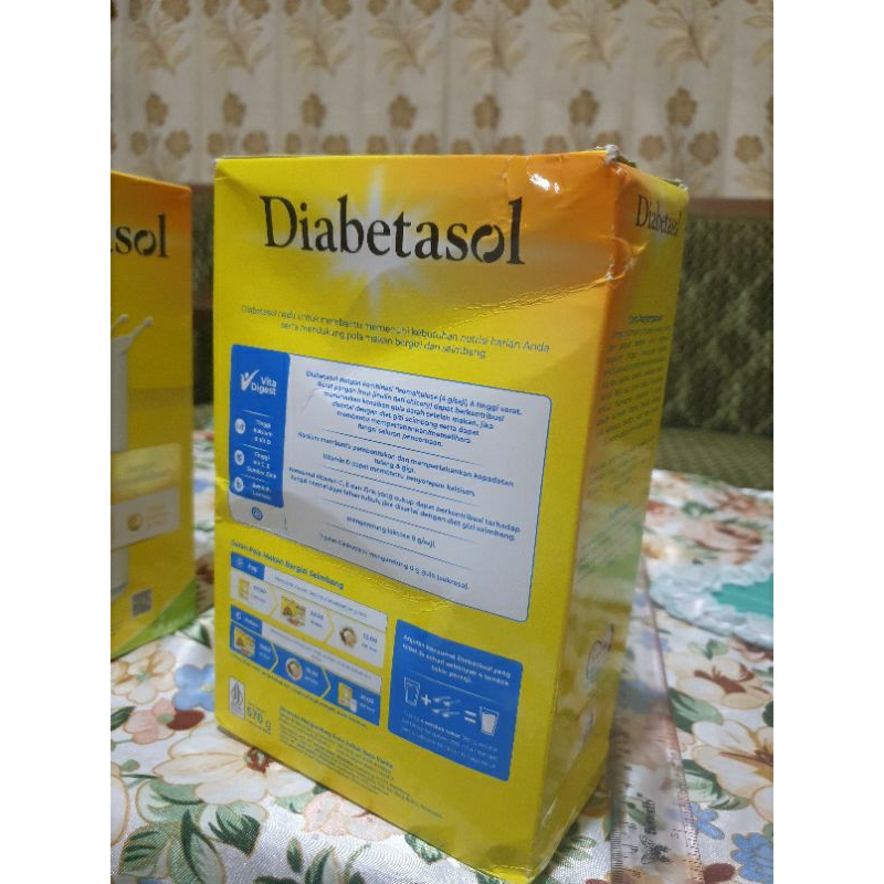 

Diabetasol Vanilla 570 gram