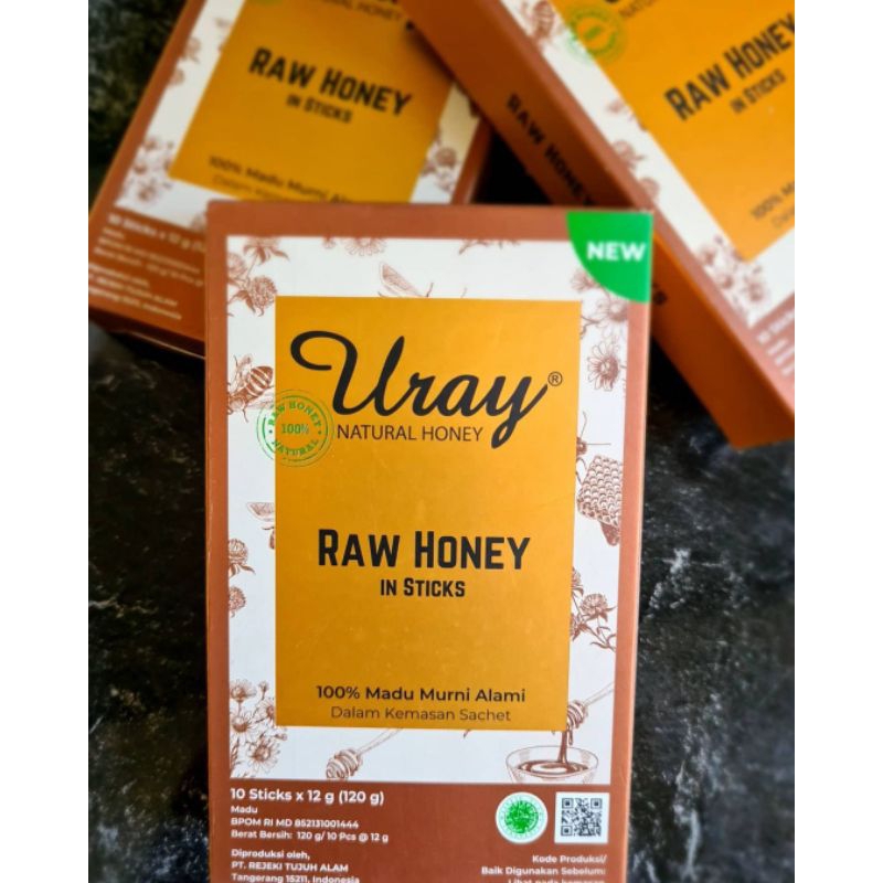 

Madu Uray stuck sachet sticks - raw honey 10 x 12gr