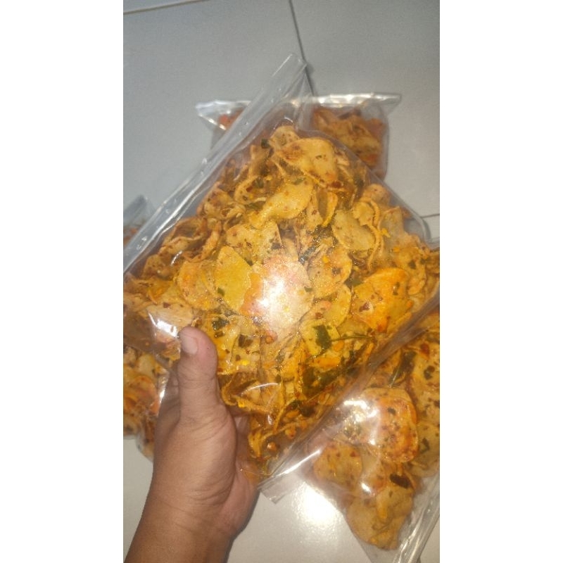 

250GRAM BASRENG PEDAS DAUN JERUK
