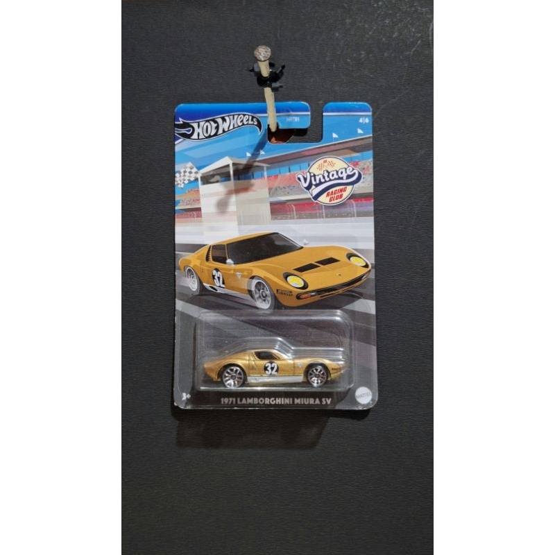 Hot Wheels Vintage Lamborghini Miura SV 1971