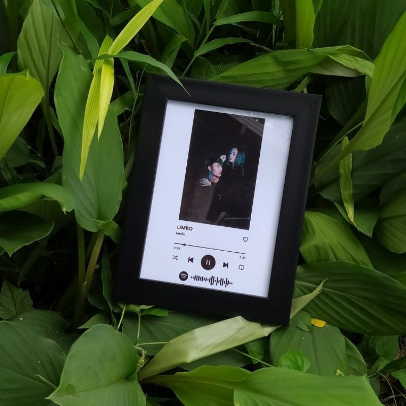 PROMO CUSTOM FRAME FOTO 5R/ SPOTIFY/ KADO ANNIV/ ULTAH