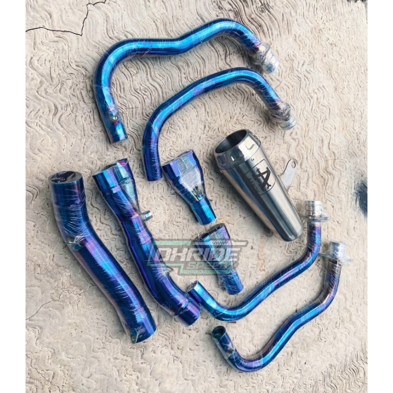 Knalpot Racing Arrow Pro Race Zx25r Bluemoon