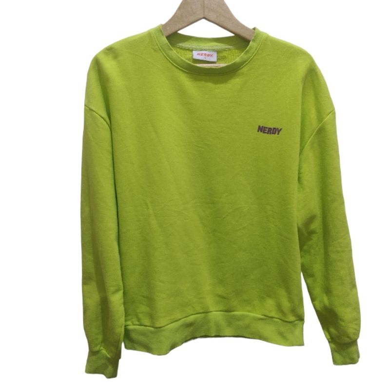 Crewneck Nerdy Green