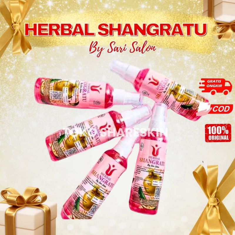 

[STOKIS RESMI] HERBAL SHANGRATU BY SARI SALON BPOM