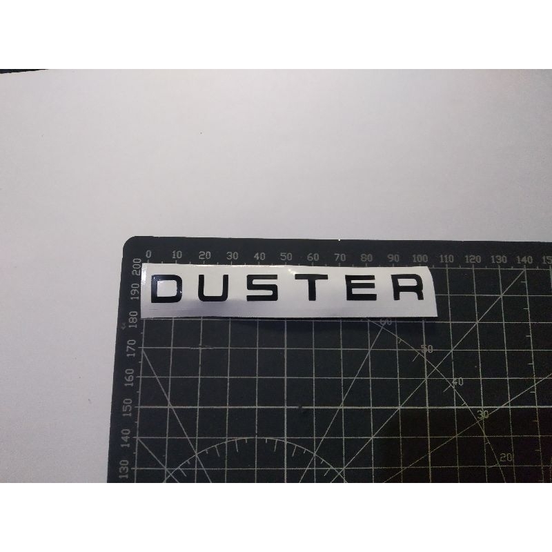 

cutting stiker duster